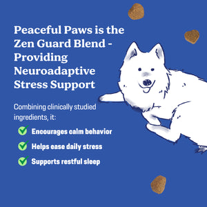 Peaceful Paws - Dog Supplement Soft Chews For A Calm Canine